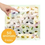 Wooden Puzzle 500 Chameleon And Flowers 6