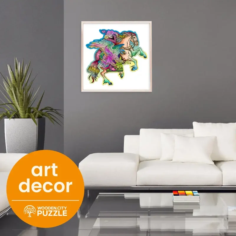 Wooden Puzzle 250 Horse & Eagle 2