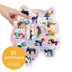 Wooden Puzzle 150 Colorful Tiger 6