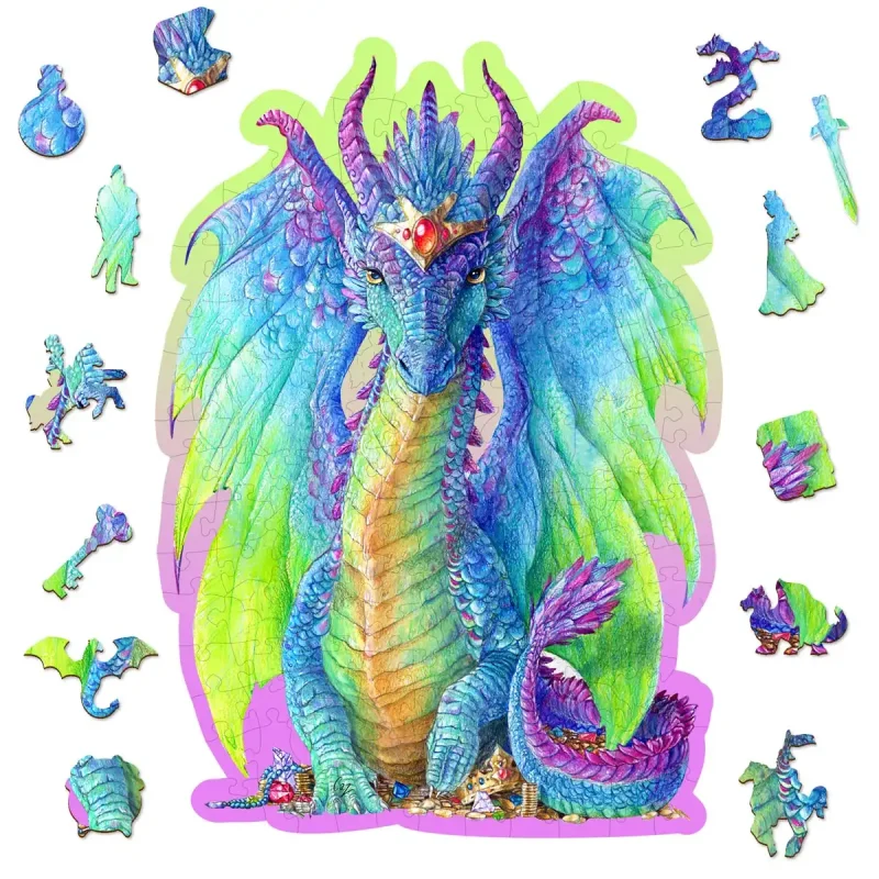 Wooden Puzzle 150 Magnificent Dragon 3