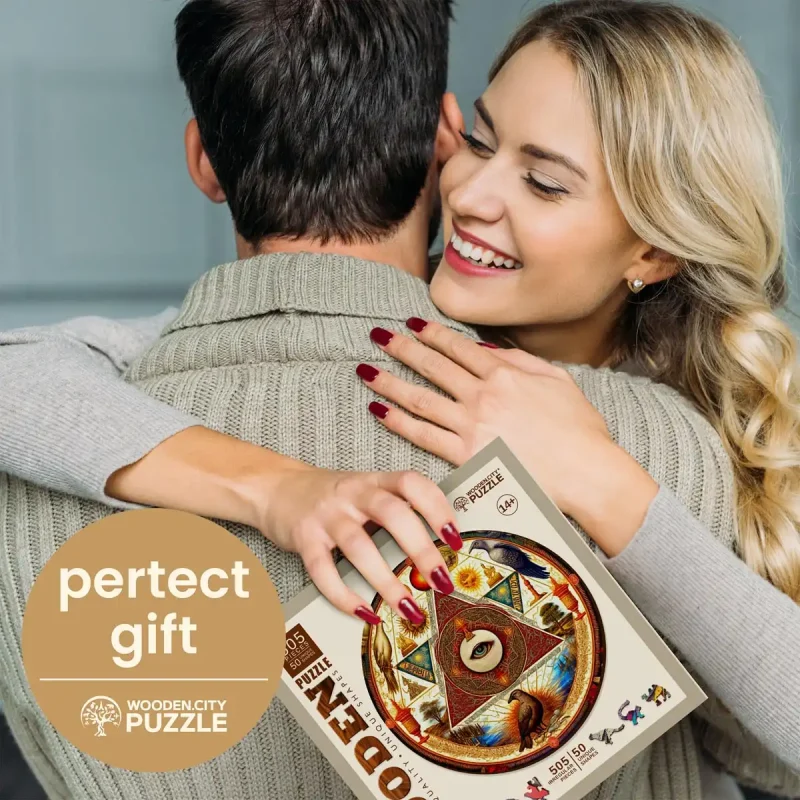 Wooden Puzzle 500 Eye Of The Universe 1