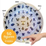 Wooden Puzzle 250 Blue Zodiac 5