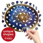 Wooden Puzzle 250 Blue Zodiac 4