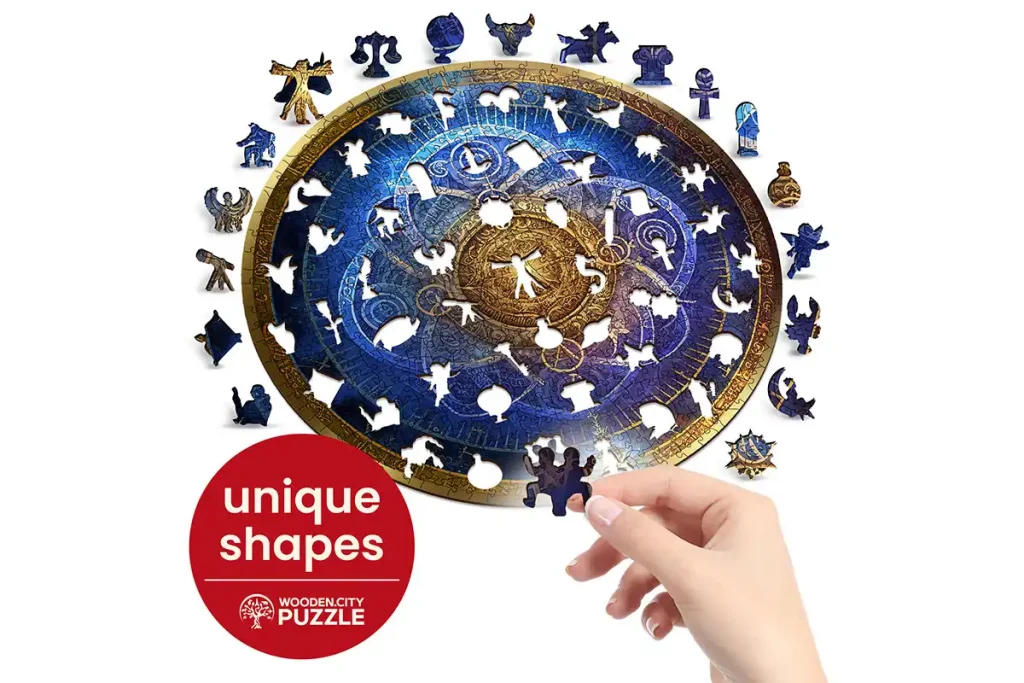 Puzzle Drewniane 250 Blue Zodiac Opis 2