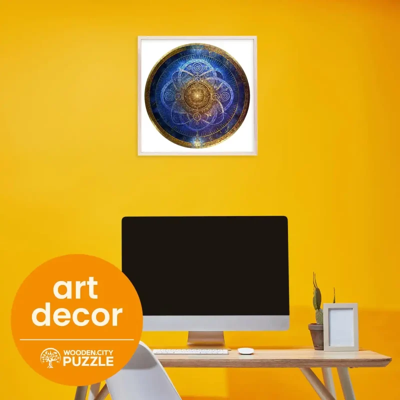 Wooden Puzzle 250 Blue Zodiac 2