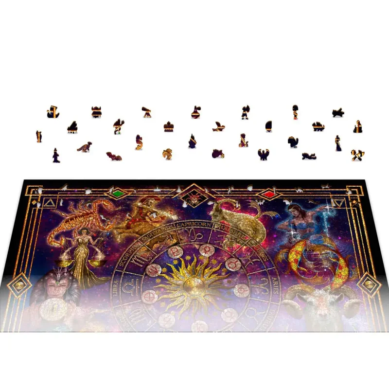 Wooden Puzzle 4000 Zodiac Montage 8