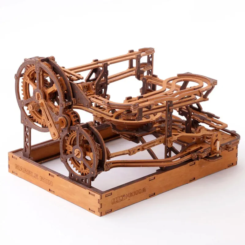 3D Wooden Puzzle - Marble Run 8