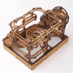 3D Wooden Puzzle - Marble Run 7