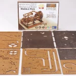 3D Wooden Puzzle - Marble Run 16