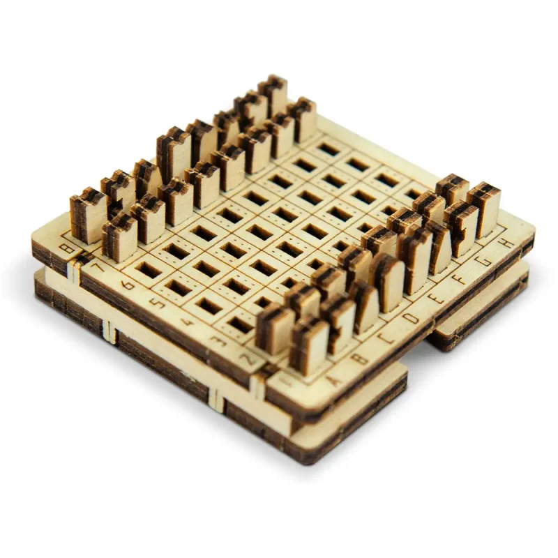 Wooden Puzzle 3D Game Brain Teasers IQ Fifteen Puzzle 1