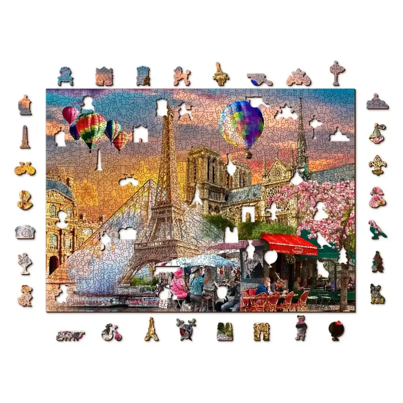 Wooden Puzzle 1000 Spring In Paris 17