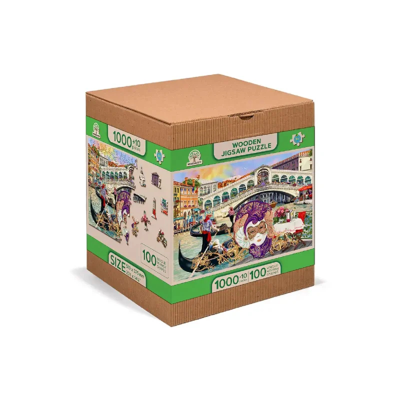 Wooden Puzzle 1000 Venice Carnival 17