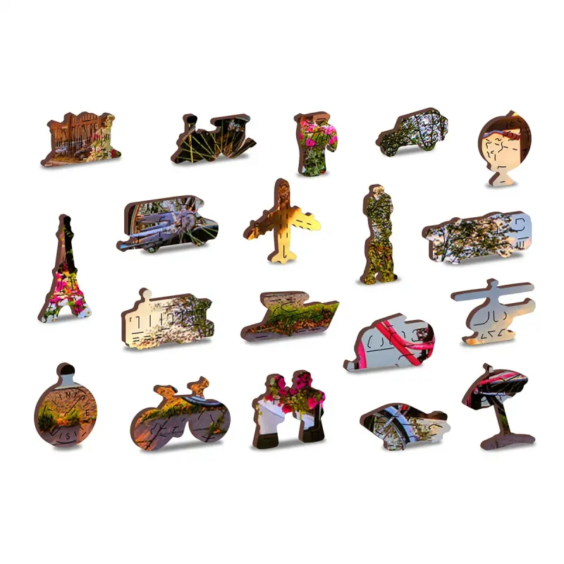 Wooden Puzzle 1000 Bicycles Of Amsterdam 5