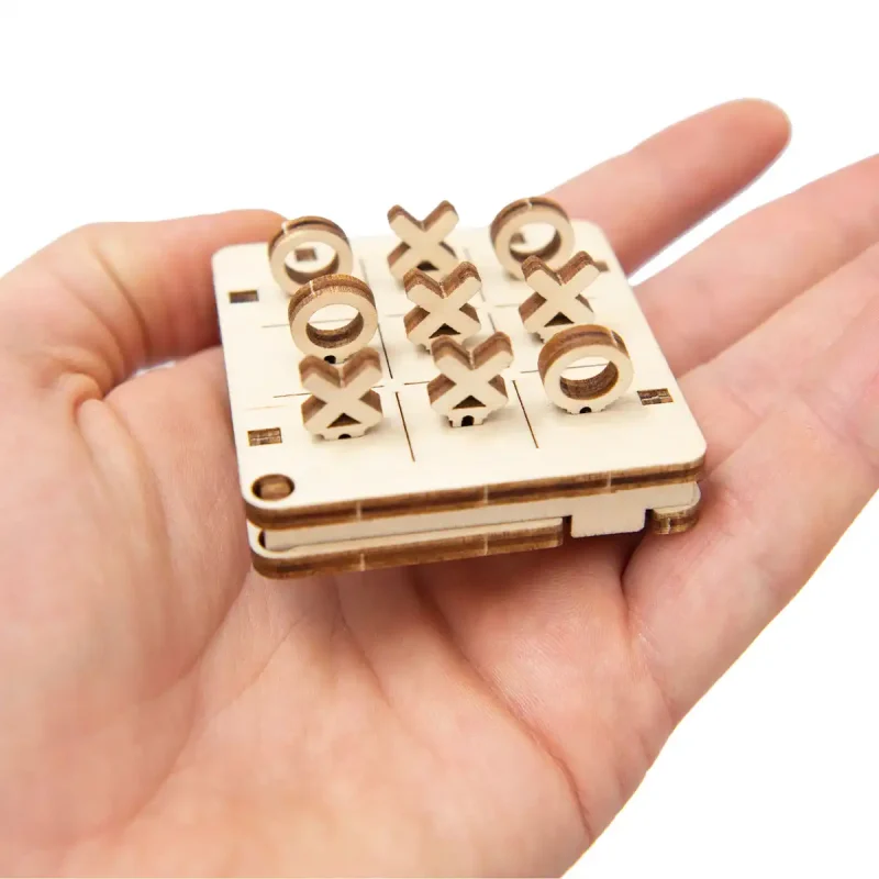 Wooden Puzzle 3D Game Brain Teasers IQ Fifteen Puzzle 1