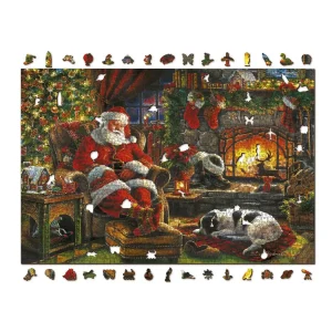 Wooden Puzzle 2000 Christmas Nap 8