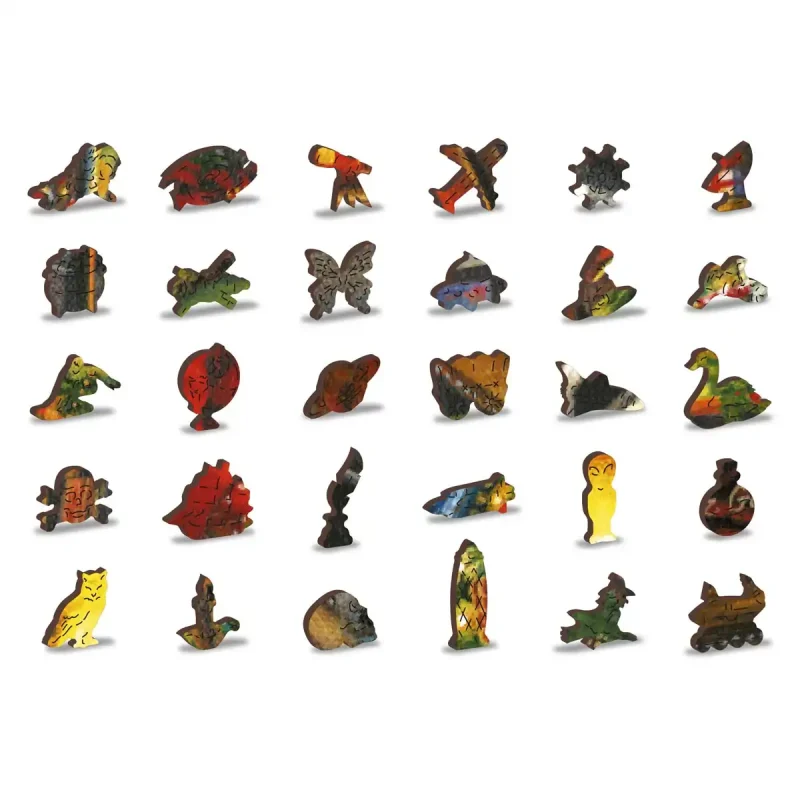 Wooden Puzzle 2000 Christmas Nap 7