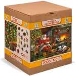 Wooden Puzzle 2000 Christmas Nap 1