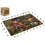 Wooden Puzzle 2000 Christmas Nap 4