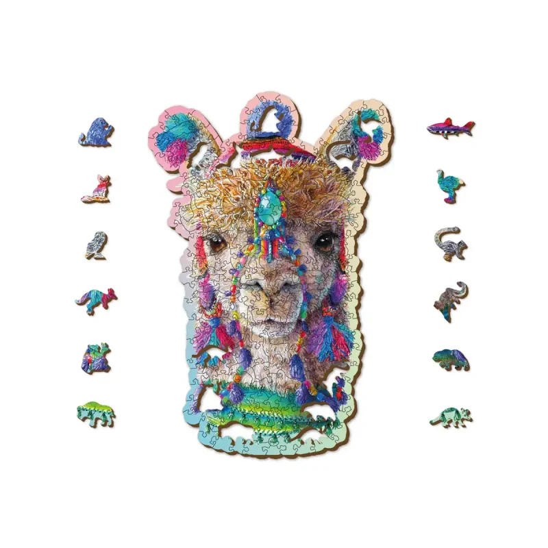Wooden Puzzle 250 Mystic Alpaca 8