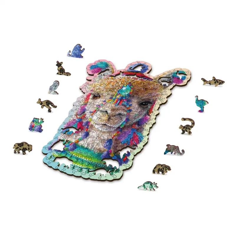 Wooden Puzzle 250 Mystic Alpaca 3