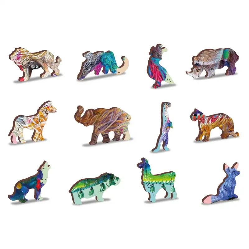 Wooden Puzzle 130 Mystic Alpaca 6