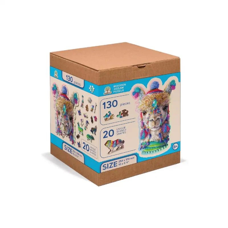 Wooden Puzzle 130 Mystic Alpaca 4