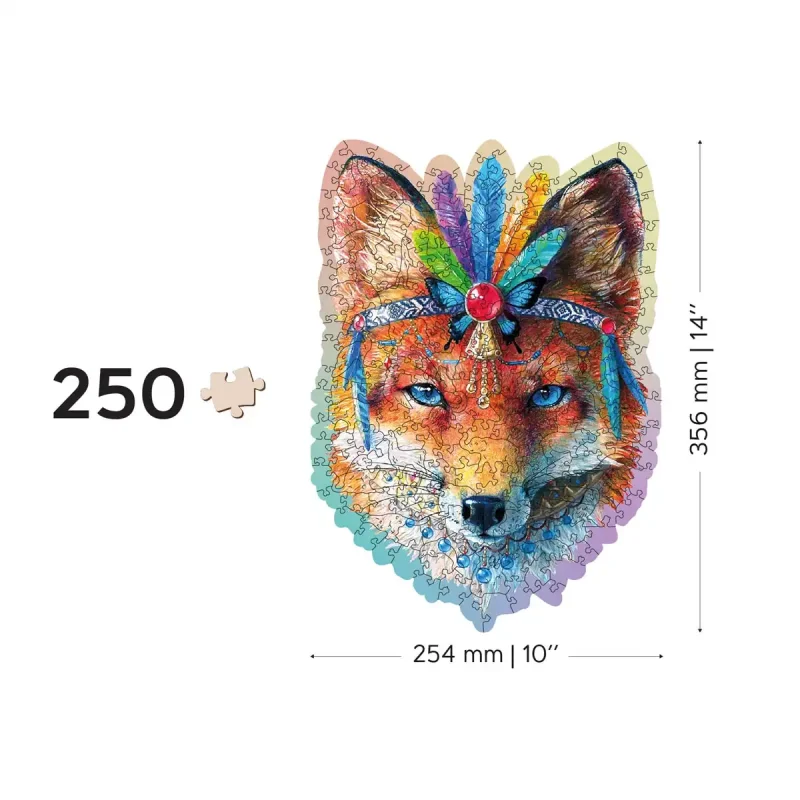 Wooden Puzzle 250 Mystic Fox 7