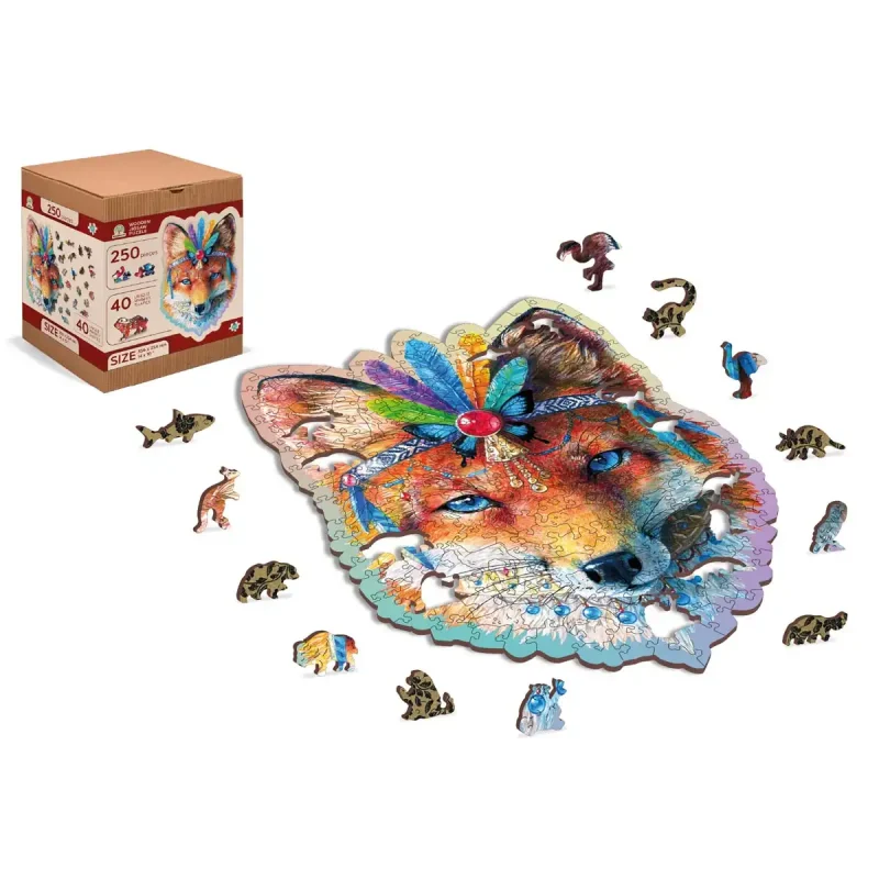 Wooden Puzzle 250 Mystic Fox 2