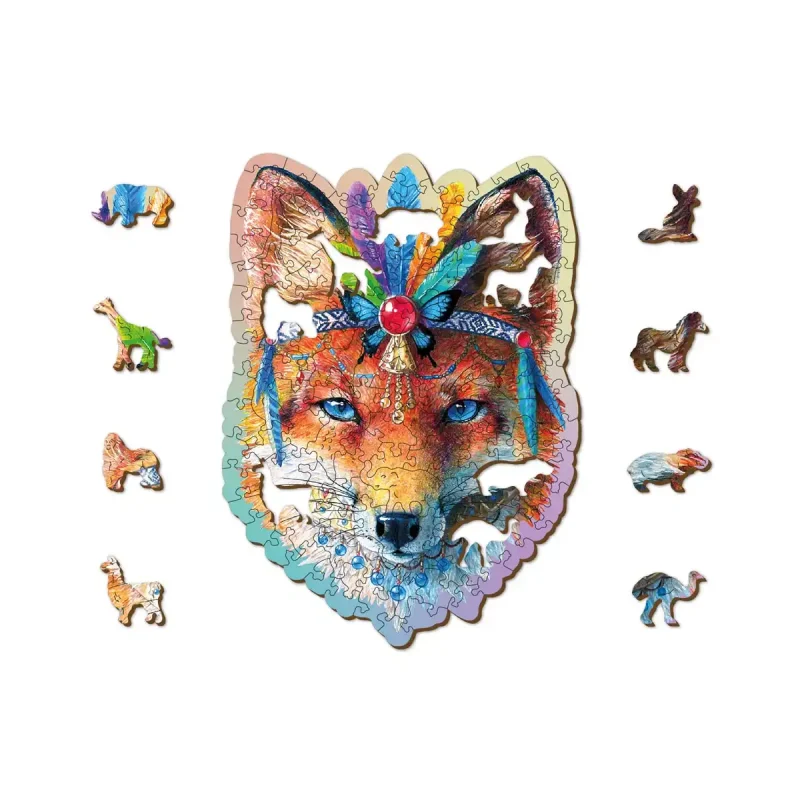 Wooden Puzzle 150 Mystic Fox 8
