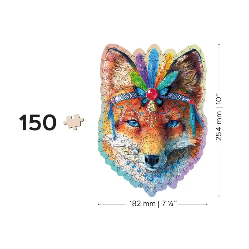 Wooden Puzzle 150 Mystic Fox 7