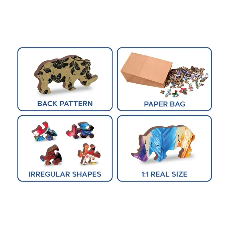 Wooden Puzzle 150 Mystic Fox 5