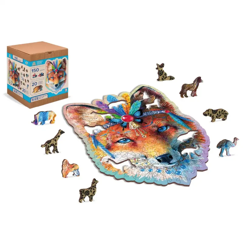 Wooden Puzzle 150 Mystic Fox 2