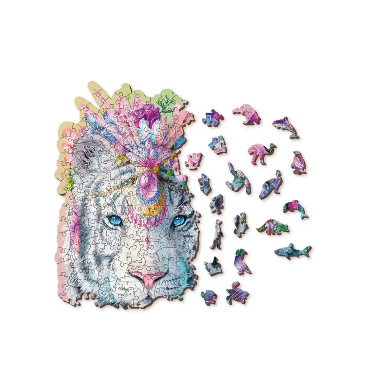 Wooden Puzzle 250 Mystic Tiger 1