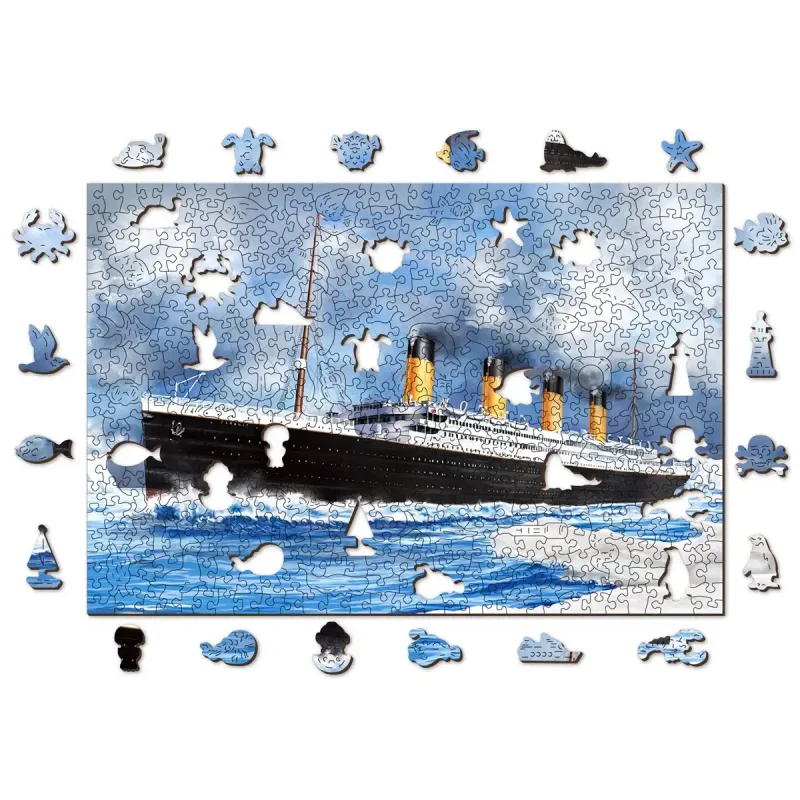Wooden Puzzle 500 Titanic 8