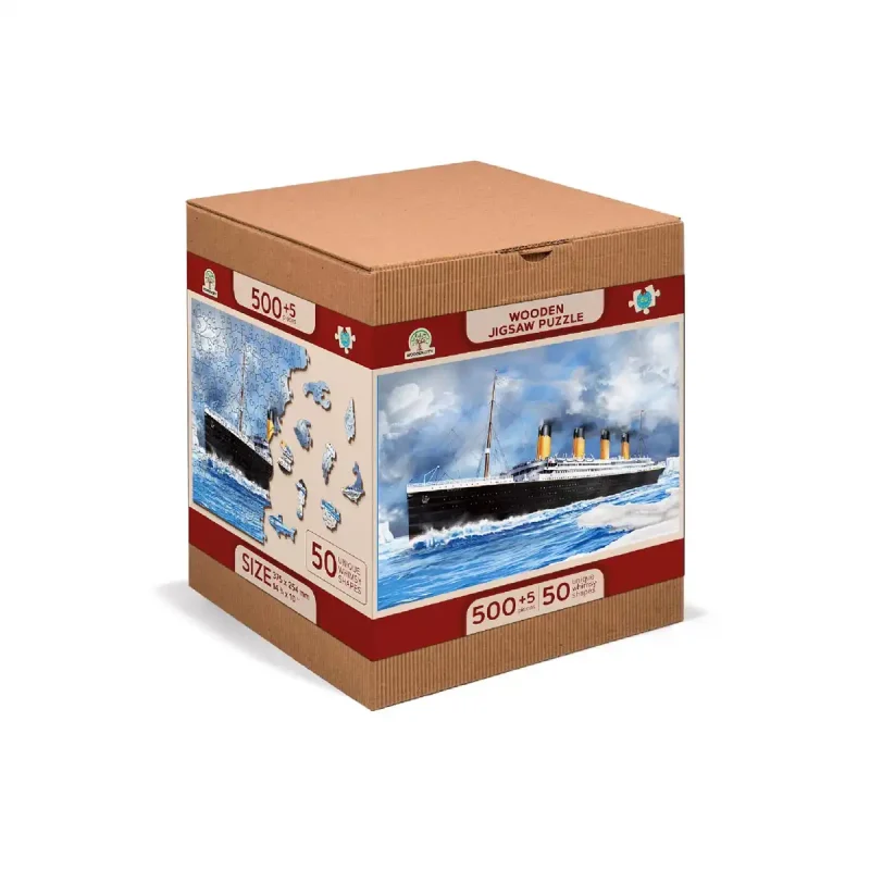 Wooden Puzzle 500 Titanic 4