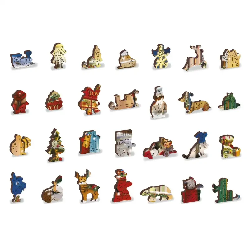 Wooden Puzzle 1000 Christmas Evening 6