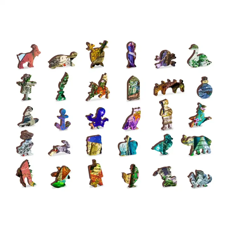 Wooden Puzzle 2000 Once Upon A Fairytale 6