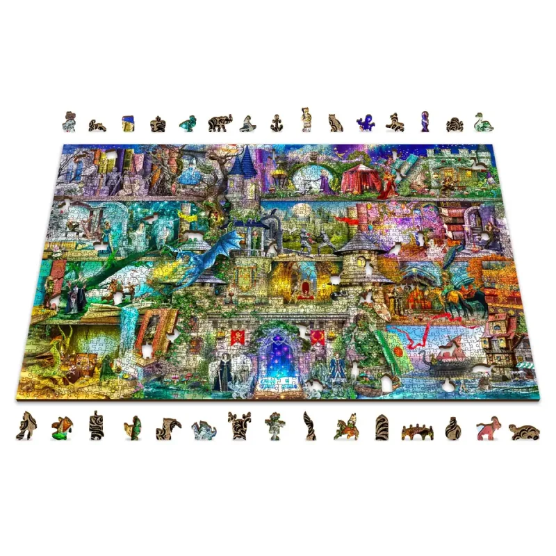 Wooden Puzzle 2000 Once Upon A Fairytale 3