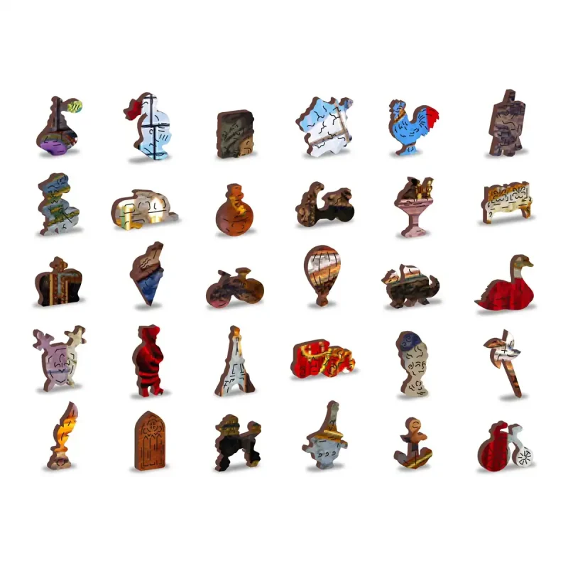 Wooden Puzzle 2000 Palace In Paris 6