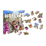 Wooden Puzzle 200 Kittens In Hollywood 9