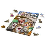 Wooden Puzzle 200 Kittens In Venice 7