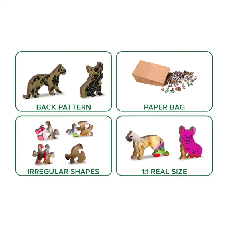 Wooden Puzzle 1000 Party Time 5