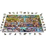 Wooden Puzzle 1000 The Amazing Animal Kingdom