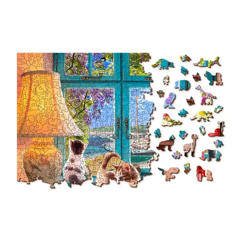 Wooden Puzzle 1000 Puzzler'S Desk