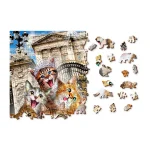 Wooden Puzzle 200 Kittens In London 1