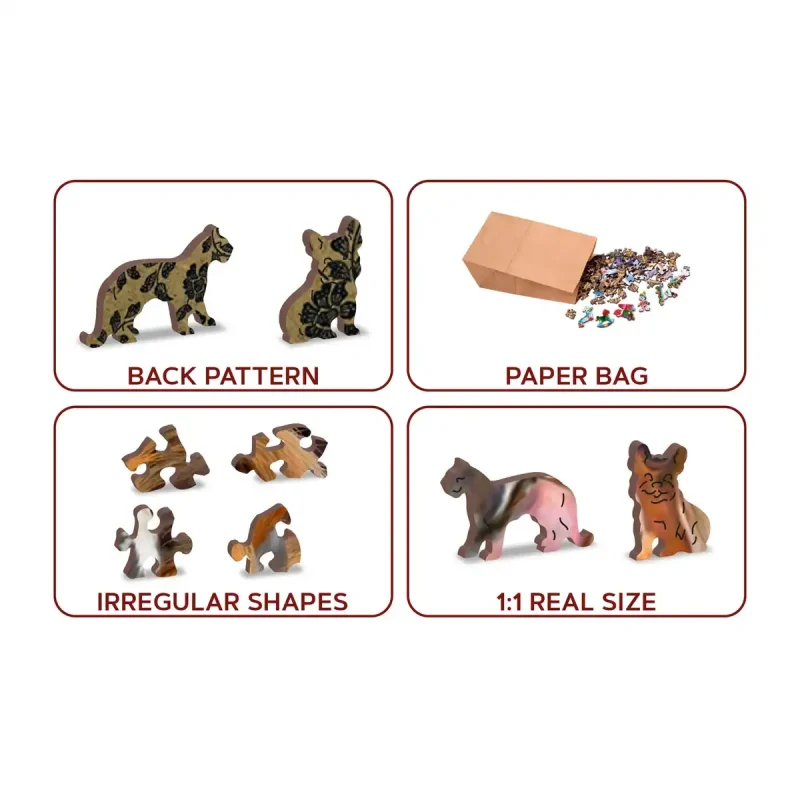 Wooden Puzzle 500 Horsing Around - 5