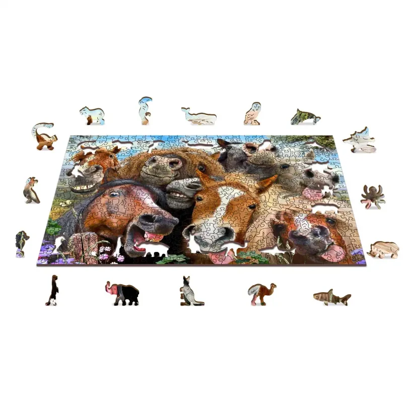 Wooden Puzzle 500 Horsing Around - 7
