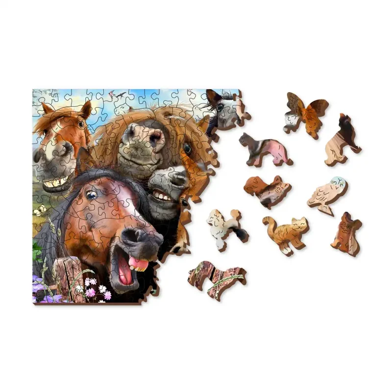 Wooden Puzzle 500 Horsing Around - 9