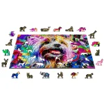 Wooden Puzzle 500 Pop Art Yorkshire Terrier 7