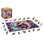 Wooden Puzzle 500 Pop Art Yorkshire Terrier 8